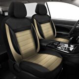 NiCe Shop Volkswagen Tiguan 2008-2013 Uyumlu Koltuk Kılıfı Enigma Serisi - Bej