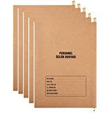 Metal Askılı Personel Özlük Dosyası 8 Yapraklı 5 li Paket