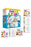 English Alphabet İngilizce Alfabe Yaz-sil Aktivite Kartları Eğitici Öğretici İlk Kelimeler Dil Seti