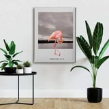 Flamingo Dekoratif Kanvas Duvar Tablosu