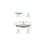 Focus C-Max 03-Mondeo 07-14 Kuga 08- Karbonsuz Polen Filtresi - Flt-K1154 - 3M5J18D543Ba 