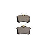 Golf4 99- Bora 99-05 307 00- C3-C4 09- Kalinlik 15Mm Arka Fren Balata - 1J0698451 Ayd-60099A 