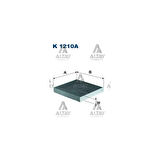 Corolla Uyumlu 06-11 Auris 07-11 Yaris 06-11 Rav-4 06-11 Corolla Uyumlu 13- Polen Filtresi Flt-K1210A