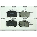 Golf4 99-06 Bora 99-05 307 00- C3-C4 09- Kalınlık 15Mm Arka Fren Balata - 1J0698451 