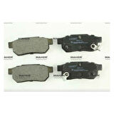 Civic 96-06 Crx İntegra 90-92 Jazz 09- City 09-11 Disk Arka Fren Balata - Mhr-00185 