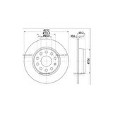 Caddy Golf Jetta A3 Leon 10- Arka 272Mm Fren Diski - Mhr-03640 - 1K0615601Aa 