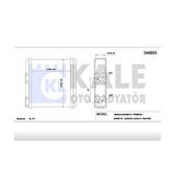 Primera 90-95 Sunny 90-94 Micra 92-00 Mekanik Kalorifer Radyatörü - Kle-346655 - 27140-6Jh15 