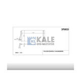 Sonata 05-09 Benzinli 693×341×16 Klima Radyatör - Kle-379800 - 97606-3K160 