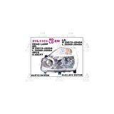 X-Trail 07-09 Elektrikli Sağ Far - Dpo-215-11C1R-Ld-Em - 26010-Jg40A 