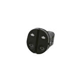 Fiesta-Connect Cam Düğmesi Çiftli Cam Açma Düğmesi Sol 96-13 Febı 24317 96Fg 14529 Bc 