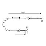 Duster El Fren Teli 1720 Mm 10- Bch 1987482411 8200855403 