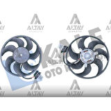 Esse Otomotiv Astra H 04- Zafira B 05- 1.3 Cdti-1.6-1.7 Cdti-1.9 Davlumbazli İtmeli Klima Fan KLE-356805
