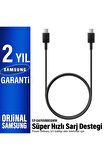 EP-DA705B Samsung Type-C Kablo 25W Hızlı Şarj Kablosu  (Samsung Türkiye Garantili)