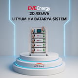 Eve  20.48kWh LİTYUM HV (YÜKSEK VOLTAJ) BATARYA SİSTEMİ LiFePO4