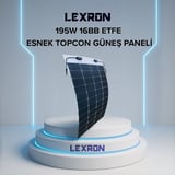 Ecosol 195W 16BB ETFE ESNEK TOPCON GÜNEŞ PANELİ