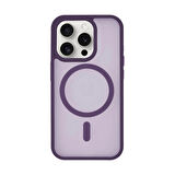 iPhone 15 Pro "Cam Hediyeli" Tam Korumalı Yanları Renkli Silikon Kılıf Magsafe Şarj Destekli