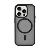 iPhone 15 Pro "Cam Hediyeli" Tam Korumalı Yanları Renkli Silikon Kılıf Magsafe Şarj Destekli