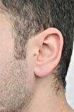 Erkek Çelik Piercing Tragus Helix Kıkırdak 6 mm Gold