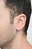 Erkek Çelik Piercing Tragus Helix Kıkırdak 8 mm Gold