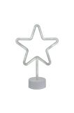 Yıldız Tasarımlı Usb Ve Pilli Neon Led Masa ve Gece Lambası Star Dekoratif Işık