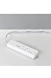 Yapışkanlı Mini 20li Klips Usb Pc Adaptör Kablo Tutucu Aparat Şeffaf