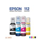 Epson 112 C13T06C24A L6490 EcoTank 4 Renk Multipack Mürekkep