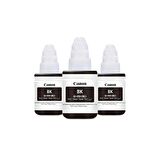 Canon 490 0664C Black Üçlü Şişe Mürekkep Set