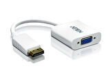 DisplayPort (DP) &lt;-&gt; VGA Adaptörü, DP Erkek - 1 x HDB-15 Dişi (Mavi Renk), 1920x 1200 
 (PC) @60Hz 1080p (HDTV), Kablolu, 0.20 metre, MAC, PC uyumlu, yazılım gerektirmez