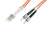 Beek LC-ST Fiber Optik Patch Kablo, Multimode OM 1 62.5/125 Duplex, 3.0mm, LSZH, 5 metre