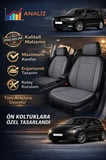 Nissan Juke 2010 ve Sonrası Uyumlu Eren Daimond Gri 2'li Minder Seti