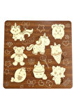 Çocuk Puzzle (Yapboz) Birinci Sınıf Ahşap 6’ lı Eğitici Öğretici Eğlenceli Mega Set