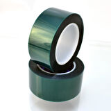 Yeşil Polyester Bant Maskeleme Bandı 19mm x 55mt
