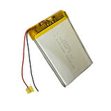 385385 3.7V 2150 MAh Li-Polymer Pil Devreli/1.5A