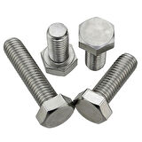 Altıköşe Altıgen AKB Civata M10x25 - 100 Adet