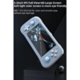 Ozmik XF43 Retro Oyun konsolu Emuelec 15000+Oyunlar Taşınabilir Video Oynatıcı 4.3 Inç