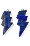 Sertifikalı Şimşek Model Lapis Lazuli Taşı Kolye - Aaa+ Kalite