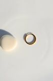 Erkek Gold Çelik Halka Küpe 16 mm Orta Boy