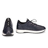 TwoEgoist Erkek Hakiki Deri  Anatomik Günlük Ayakkabı - Sneaker