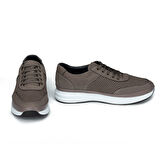 Erkek Hakiki Nubuk Deri Anatomik Günlük Spor Ayakkabı - Sneaker