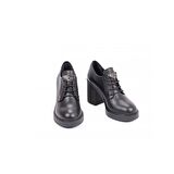 Kadın Hakiki Deri 8 cm Platform Topuk Şık Ayakkabı