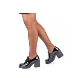 Kadın Hakiki Deri 8 cm Platform Topuk Şık Ayakkabı