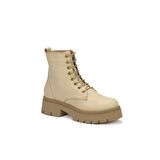 TwoEgoist Kadın Hakiki Deri Kalın Tabanlı Günlük Bot