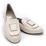 Kadın Hakiki Deri Günlük Klasik Loafer - Babet Ayakkabı