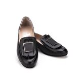 Kadın Hakiki Deri Günlük Klasik Loafer - Babet Ayakkabı