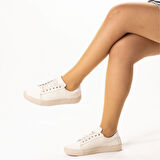 TwoEgoist Kadın Hakiki Deri Günlük Spor Ayakkabı / Sneakers