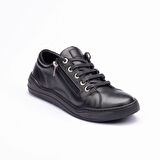 Kadın Hakiki Deri Fermuarlı Günlük Spor Ayakkabı / Sneakers