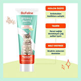 Biofeline Kısırlaştırılmış Kediler İçin Vitaminli Malt Macunu – 100g