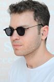 Erkek Çelik Halka Piercing Tragus Helix Kıkırdak 8 mm Siyah