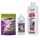 Ersağ Renkli Çamaşır Yıkama Tozu + Çamaşır Aktif + Çamaşır Kokusu