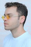 Erkek Sarı Çelik Halka Küpe 16 mm Orta Boy